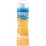 Durex Real Feel Intimate Pleasure Gel and Personal Lubricant, 1.7 Ounce (Pack of 3)