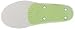 Superfeet wideGREEN High Arch Orthotic Insoles for Wide Feet Extra Wide Shoes, Unisex, Green