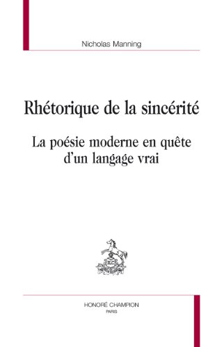 Rhétorique de la sincérité