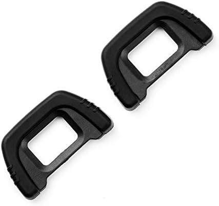 BELTRY Viewfinder Protector 2pcs/set Case For Sony A6000/NEX7/6 Camera Eyepiece Accessory Eyecup Replacement Durable Cover Protection Photography Silicone For Nikon D7000/D90/D600(DK-21)