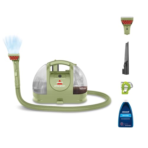 Little Green, Polsterreiniger Gerät, Teppichreiniger für Alltägliche Flecken & Verschmutzungen, Waschsauger, Nasssauger für Teppiche, Polster, Auto & Mehr, Leistungsstarker 340W Motor, 4098N