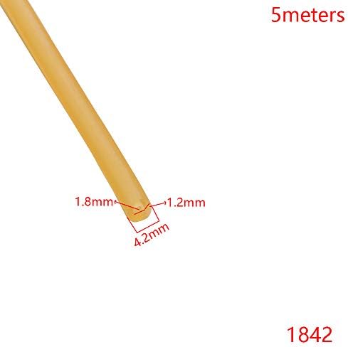 Ruan 1/3/5 Meters 2040/1842/1745/2050 Diameter Outdoor Tools Slingshots Band Natural Latex Tube Fitness Yoga Bungee