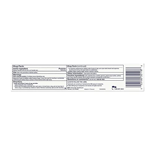 Aquafresh Cavity Protection Tube Cool Mint, 5.6 Ounce (Pack of 4)