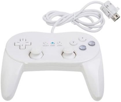 Pelod Classic Retro Wired Controllers for Wii (White)