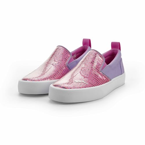 PUMA Unisex-Child Bari Slip On Shoes, Lavender Alert-Pure Pink- White SS26, 1.5…