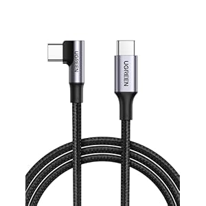 UGREEN USB C ケーブル L字 100W USB Type-C iPhone 充電ケーブル L型 PD/PPS 急速充電