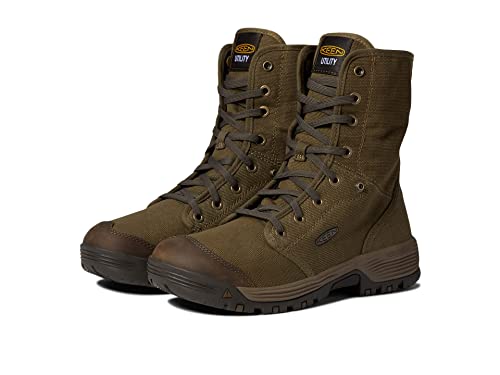 Keen 102637511D Roswell mid Soft Toe-m Military Olive/Black Olive 11 D - Used condition - CA$173.82