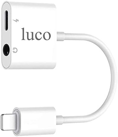 LUCO Car Charge Adapter Car Charge Chargers Adapters Headphone Splitter Adapter Jack Adaptor