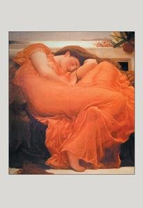 30 x 20 Stretched Canvas Poster Flaming June