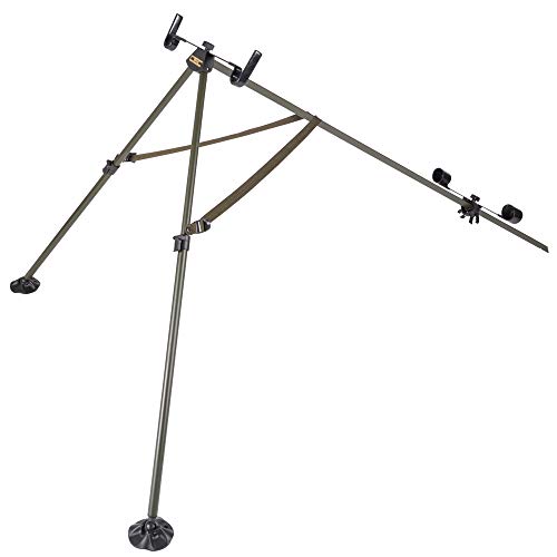 Spro C-Tec River Pod - Rutenhalter zum Angeln im Fluß, Rutenständer zum Ansitzangeln und Brandungsangeln, Rutenhalterung