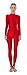 Kepblom Womens Turtleneck Long Sleeve Dance Unitard One Piece Full Bodysuit Costumes