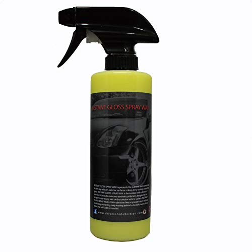 Drive Auto Appearance Professional Instant High Gloss Carnauba Wax Spray (16 oz.) Color Safe and Wet or Dry Exterior Use. Perfect for Cars, Boats, RVs, Motorcycles.