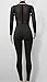 Biz Simple Womens Sheer Mesh See Through Bandage Long Pants Jumpsuit Rompers