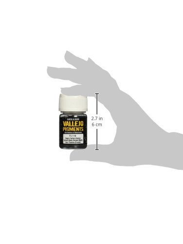 Vallejo Carbon Black Pigment, 30ml