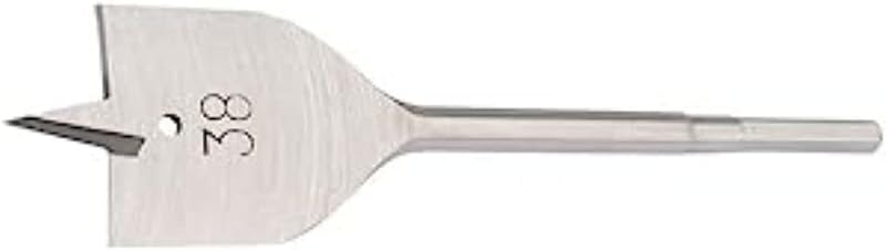 Draper Expert 38.0mm Flat Wood Bit 38 mm Blue
