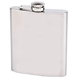 1st Choice Ste BF Systems KTFLASK18 Maxam Stainless Steel Flask, 18 oz, White
