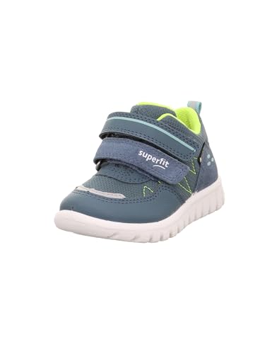 Superfit Sport7 Mini Gore-Tex, Scarpe da Ginnastica Bambini e Ragazzi, Blu Giallo 8030, 22 EU