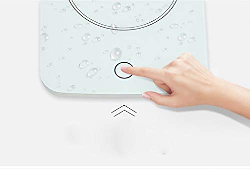 Kidirt Auto Heating Electric Mug Warmer Coaster 55 ° Constant Temperature Home Office Convenient White - Thumbnail 2