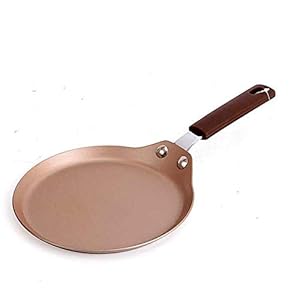 Non-Stick koekenpan, crêpe en pannenkoek niet Stick inductie-veilig, gemakkelijk schoon te maken, perfect voor biefstuk…