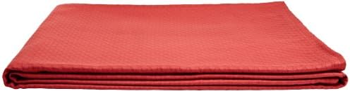 Calvin Klein Home Sierra Oval Bands Coverlet, King, Russet