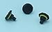3 GenTech Generic Replacement Headphone Wires With 3 Black Cover / Screws for Iphone 4 / 4S LifeProof Cases