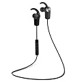 Photive PH-EB100 Sweat-Proof Wireless Bluetooth 4.0 Stereo Earbuds with Built in Microphone and In-line Controls.