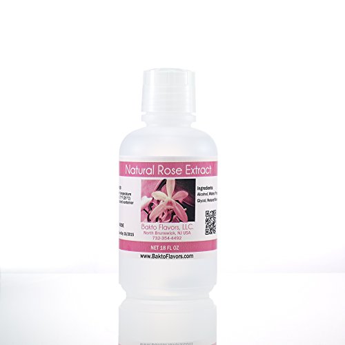 Bakto Flavors Food Services Line - Natural Rose Extract - 18 FL OZ - Thumbnail 2
