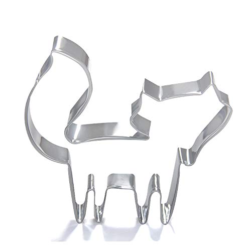 Woodland Animals Cookie Cutters | 8 Piece Boxed Set | Woodland Baby Shower and Party Decorations | Fox, Hedgehog, Owl, Squirrel, Raccoon, Deer, Bunny, Mushroom - Thumbnail 2