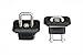 Bull Ring Flush Fit Corner Inner Bed Retractable Truck Bed Tie Down Anchors, 35° Angle, Dodge RAM 2009-2020 for Corners & Front Corners, Fits in Truck Bed Pockets, Quick and Easy Installation, 1 Pair