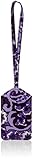 Vera Bradley Women's Iconic Luggage Tag, Lilac Paisley