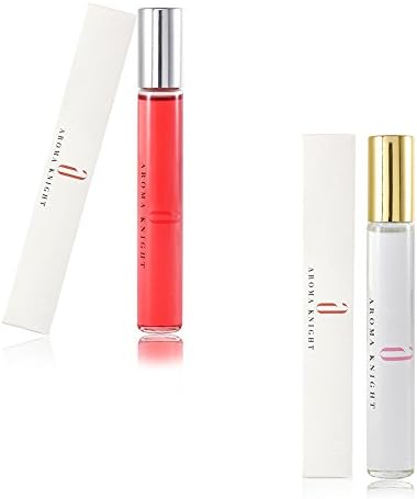 Aroma Knight Men Roll-on Cologne and Women Roll-on Perfume Fragrance Oil Package / LEGEND for Men, PETRICHOR for Women, 0.34 oz (10ml) / 100% Pure Fragrance Oil and Alcohol Free