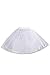 MisShow Girls Half Slips Puffy Petticoat Flower Girls Underskirt White