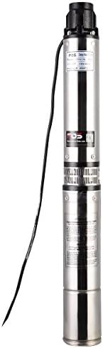 Goplus Submersible Stainless Steel 1HP Deep Well Pump 200FT 33GPM w/ Control Box