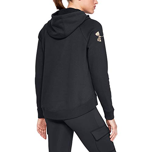 under armour women's favorite fleece camo logo hoodie