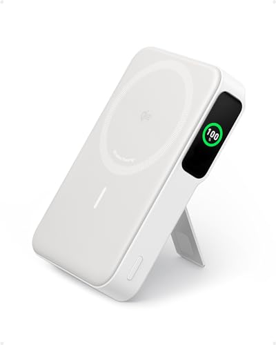 Anker MagGo magnetische Powerbank 10000mAh Qi2 15W mit Halterung