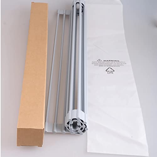 Josoft Over The Sink Dish Drying Rack, Roll up Sink Dish Drainer Rack Multipurpose Foldable Kitchen Stainless Steel Dish Rack Sink Drying Rack 20.6