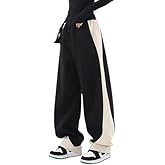 EMMIOL Wide Leg Sweatpants for Women, High Waisted Baggy Joggers, Barrel Leg Lounge Pants with Pockets