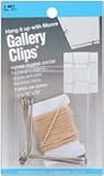Bulk Buy: Moore Push Pin Gallery Clips 1 Set/Pkg 477 (6-Pack)