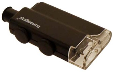 Lumagny: 84 X 48 X 19mm, Mini Hand-Held Microscope With 60X To 100X Power & LED Light by Lumagny