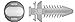 AMZ Clips and Fasteners 50 Truck Door Panel Clips Retainers Compatible with GM 15545202