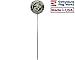 Aluminum Grave Marker Marine Corps, Cemetery Memorial Flag Holder, Veteran Plaque, Made In USA