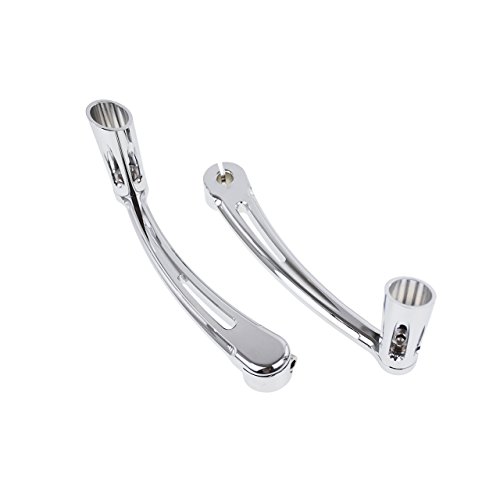 Motorcycle Chrome Deep Cut Brake Arm Kit Shift Lever Shifter Pegs For Harley Touring 2014-2016