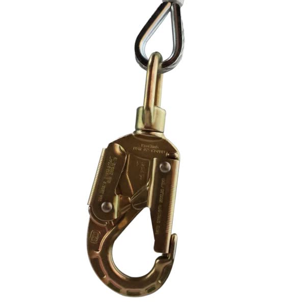 ProClimb Better Grab Steel Core Flipline Kit (1/2 inch x 8 feet) Adjustable Tree Lanyard, Low