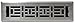 Decor Grates AJH212-NKL 2-Inch by 12-Inch Oriental Floor Register, Brushed Nickel