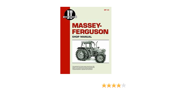Amazon Com Massey Ferguson 390t Tractor Service Manual It Shop Patio Lawn Garden