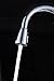Purelux Tulip Kitchen Faucet Single Handle Contemporary Design High Arc Pull Down fit for 1 or 3 Hole Installation, 3 Spray Pull Out Chrome Finish Kitchen Sink Faucets