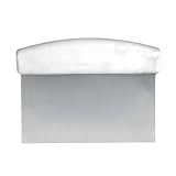 Excellanté 6 By 4-Inch Dough Scraper, Plastic Handle