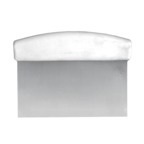 Excellanté 6 By 4-Inch Dough Scraper, Plastic Handle