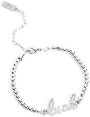 Foxy Originals Exquisite Metallic Luck Ball Bracelet Silver Plated