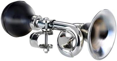 Susun Bicycle Bike Cycling Retro Metal Air Horn Hooter Bell Bugle Trumpet Honking Bulb
